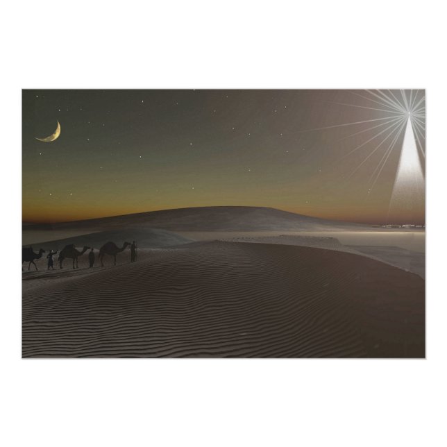 #6" x 24" paper poster with "Yonder Star" image (Front)