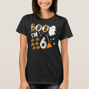 6 Year Old Boy Halloween 6th Birthday Kids T-Shirt