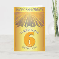 6 Year Sober Anniversary | Golden Ray 12 Step