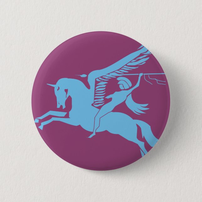 6th Airborne 6 Cm Round Badge (Front)