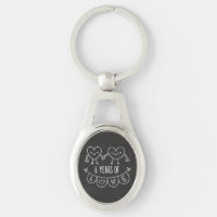 6th Anniversary Gift Chalk Hearts