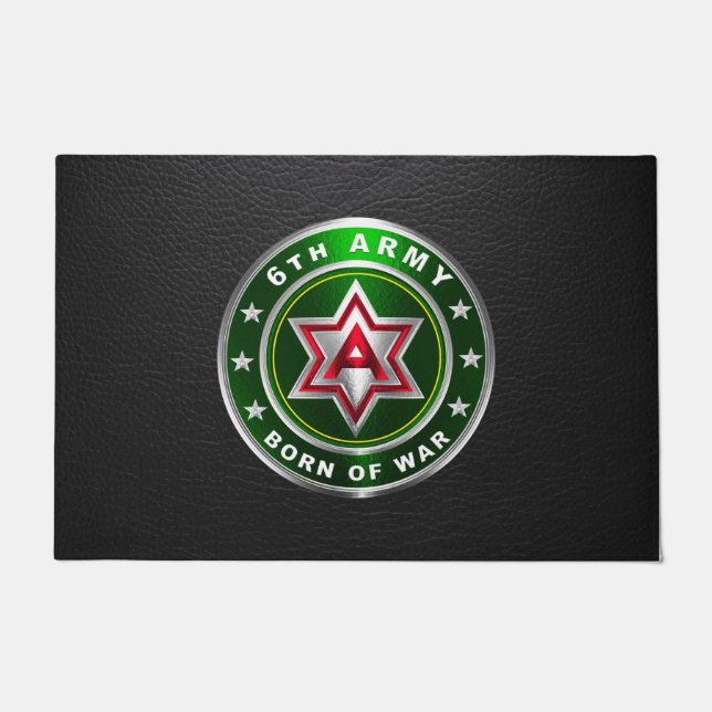 6th ARMY  Doormat (Front)