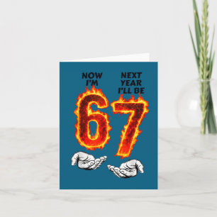 6th birthday boys girls 6 7 6 next year be 7 card