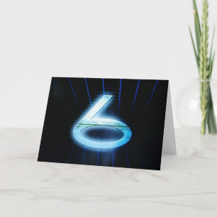 "6th BIRTHDAY CARD" Card