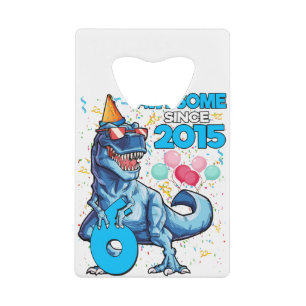 6th Birthday Dinosaur 6 Year Old Boy Kids Awesome