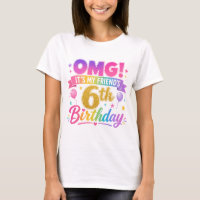 6th Birthday Friend OMG It's My Friend's 6th