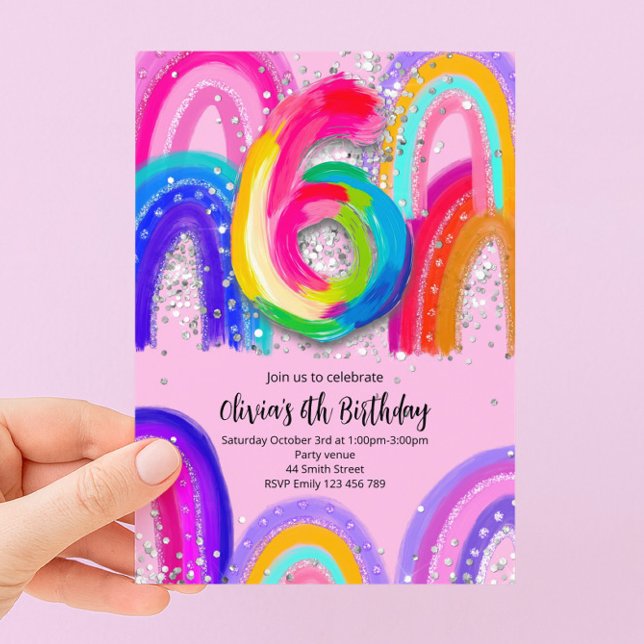 6th Birthday Invitation (Creator Uploaded)
