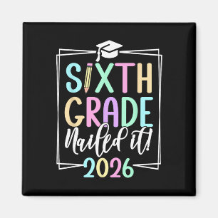 6th Grade 2026 Sixth Grade Graduation Magnet