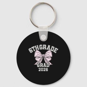 6th Grade Bow 2026 Sixth Grade Graduation _1 Key Ring