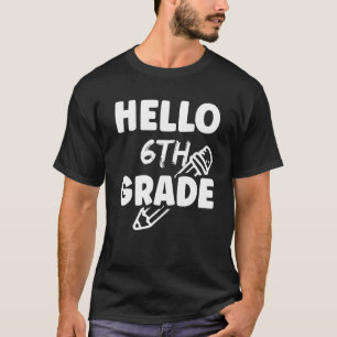 6th Grade Pupil School Teacher Cute T-Shirt
