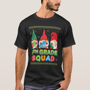 6Th Grade Squad Christmas Gnomes Sixth Sweater Ugl
