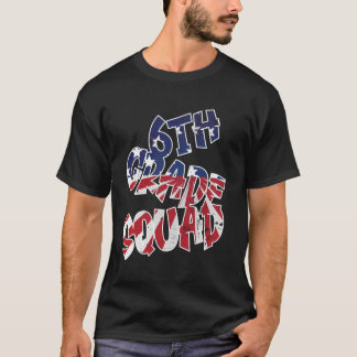 6Th Grade Squad S Teachers Kids S Back To School T-Shirt