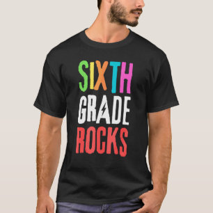 6th Grade Squad School Teacher Student Sixth Grade T-Shirt