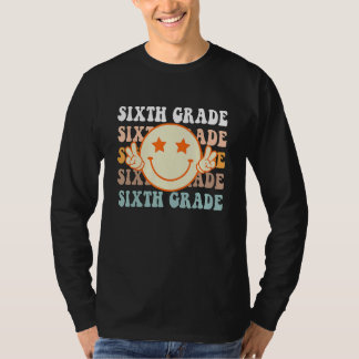 6th Grade Vintage Retro Back To School Teachers St T-Shirt