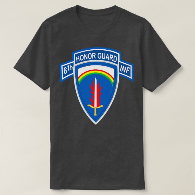 6th Inf Honour Guard SSI X T-Shirt (Design Front)