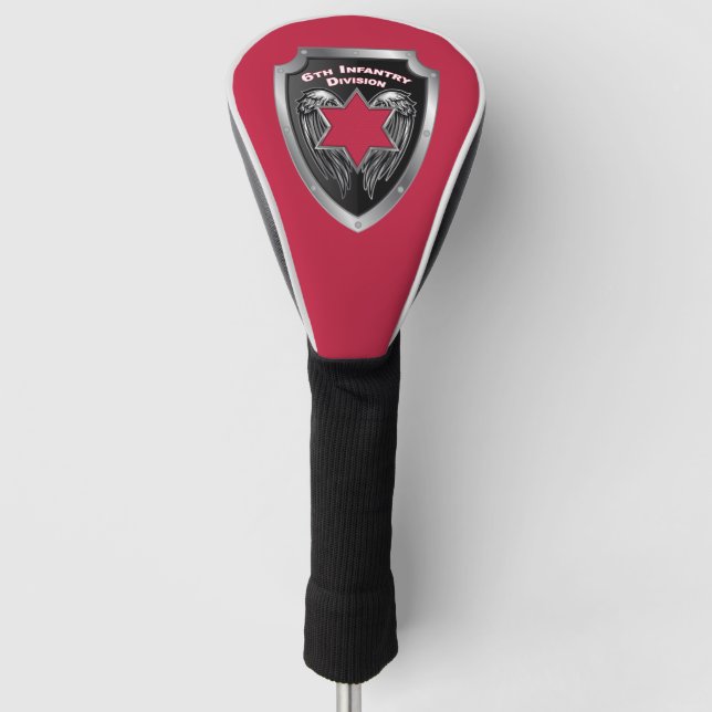 6th Infantry Division “Sight Seein' Sixth” Golf Head Cover (Front)