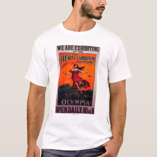 6th International Aero Expo Vintage Poster T-Shirt