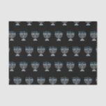 6th Night of Hanukkah Glitter Tissue Paper<br><div class="desc">Hanukkah 2022 will begin in the evening of Sunday 18 December and ends in the evening of Monday 26 December</div>
