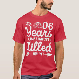 6th wedding anniversary tee matching couples 6 ye