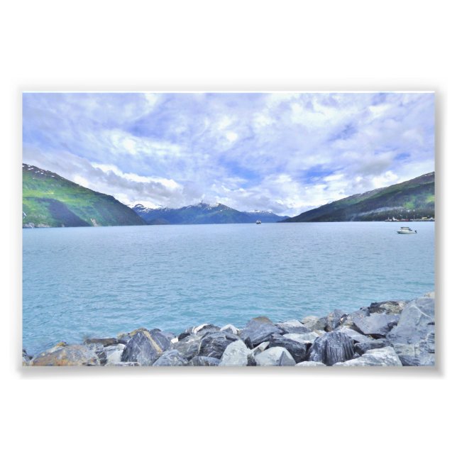  6x4 photo close to Valdez, Alaska (Front)