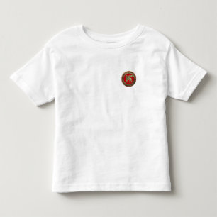 [700] Assyrian Winged Lion - Gold Lamassu Toddler T-Shirt