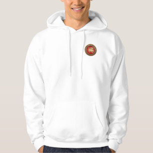 [700] Icelandic Dragon, Landvættir [Gold] Hoodie