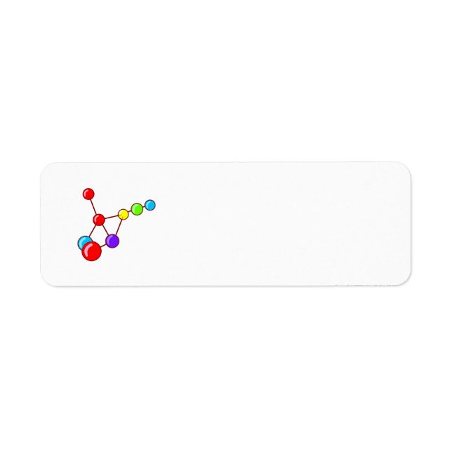 700 MOLECULE SCIENCE ATOMS COLORFUL GRAPHICS LOGO (Front)