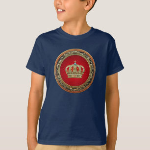 [700] Prince-Princess King-Queen Crown [Belg.Gold] T-Shirt