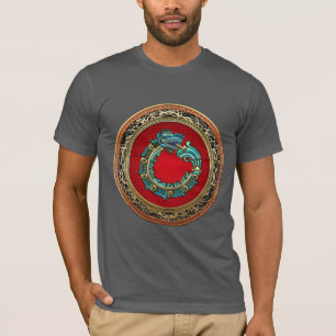 [700] Serpent God Quetzalcoatl [Jade] T-Shirt