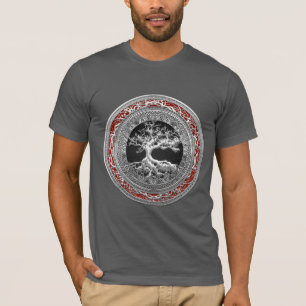[700] Treasure Trove: Celtic Tree of Life [Silver] T-Shirt
