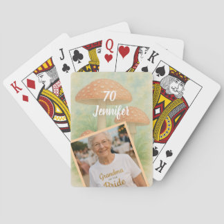 70 and fabulous playing cards