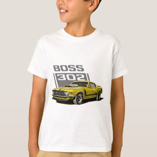 70 Boss 302 Yellow T-Shirt