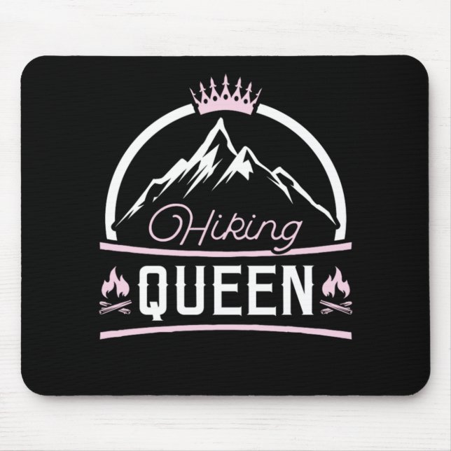 70.Hiking Hiking Queen Mouse Pad (Front)