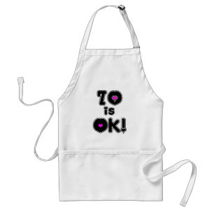 70 is OK Birthday Standard Apron