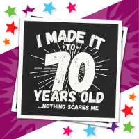 70 Year Old Sarcastic Meme Funny 70th Birthday