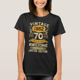 70 Year Old Vintage 1952 70th Birthday T-Shirt