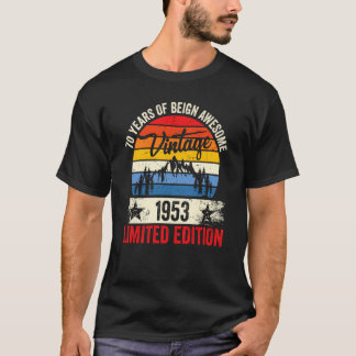 70 Year Old Vintage 1953 70th Birthday T-Shirt