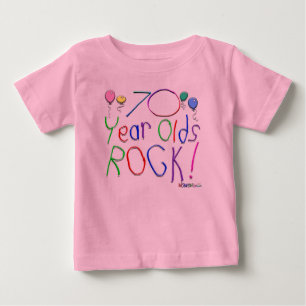 70 Year Olds Rock ! T-shirt