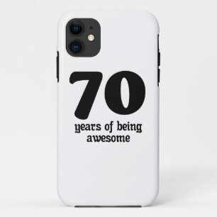 70 years of being awesome Case-Mate iPhone case