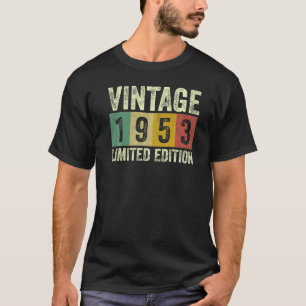 70 Years Old Vintage 1953  70th Birthday   9 T-Shirt