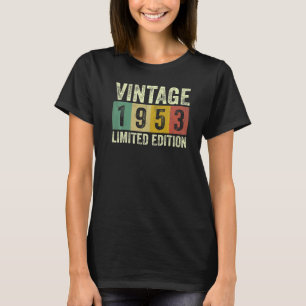 70 Years Old Vintage 1953  70th Birthday   9 T-Shirt