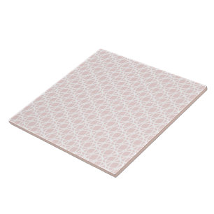 70ies 60ies light pink rose tile