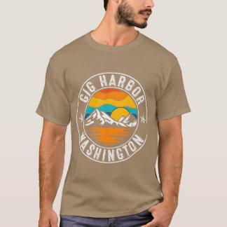 70S 80S Gig Harbor Washington Wa boy T-Shirt