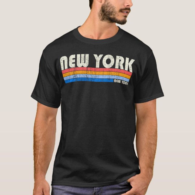 70S 80S New York Ny        T-Shirt (Front)