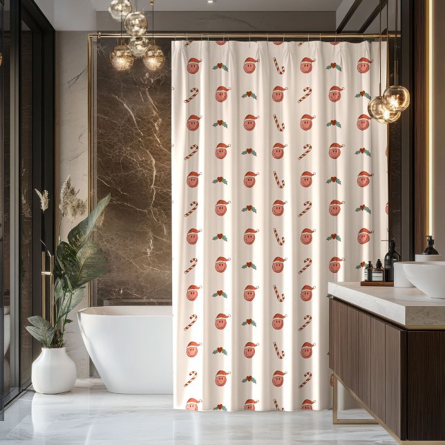 70s Christmas Curtain Pastel Vibe for Holidays (70s Christmas Curtain Pastel Vibe for Holidays)