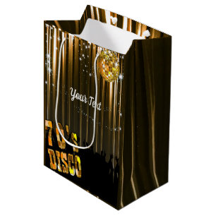 70s Disco Custom Medium Gift Bag