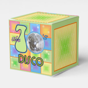 70s Disco Favour Box