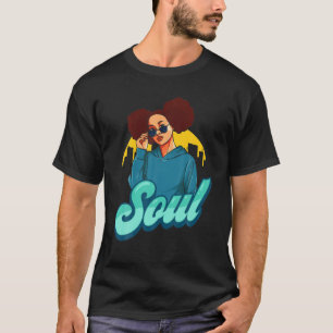 70S Funk Soul Vintage Disco Retro Afro Dancing T-Shirt