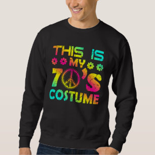70s Halloween Costume 1970s Seven Music Disco Sweatshirt