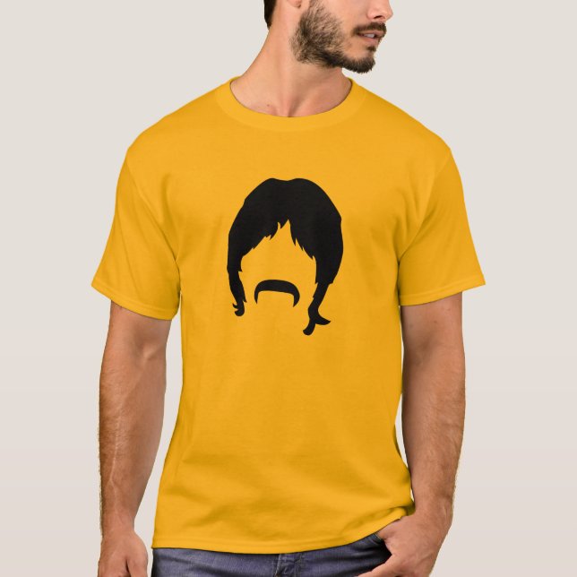 70s Moustache T-Shirt (Front)